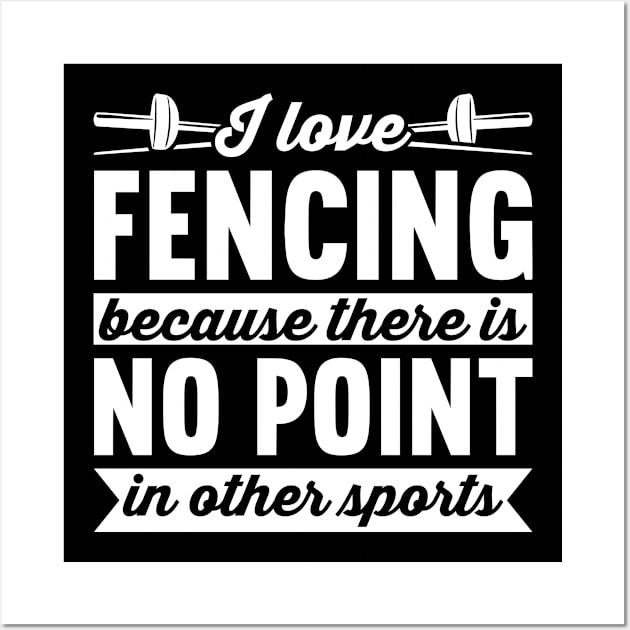 Fencing Wall Art by medd.art